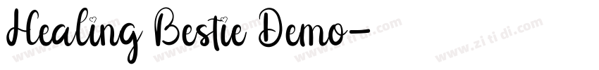Healing Bestie Demo字体转换